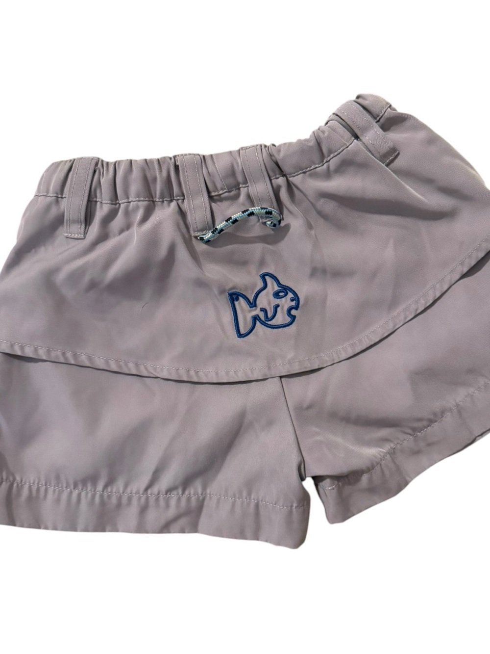PRODOH Boys’ Original Angler Fishing Shorts Gray Size 18 Months Quick Dry